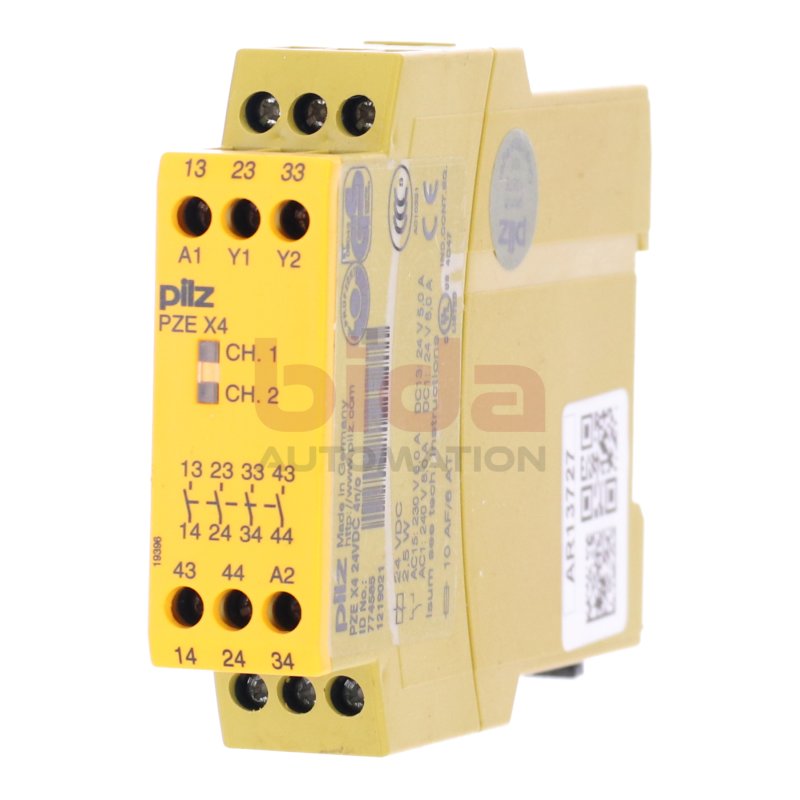 Pilz PZE X4 24VDC 4n/o (774585) Sicherheitsrelais Safety Relay 24VDC 2,5W