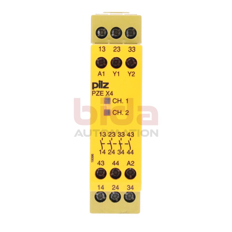 Pilz PZE X4 24VDC 4n/o (774585) Sicherheitsrelais Safety Relay 24VDC 2,5W