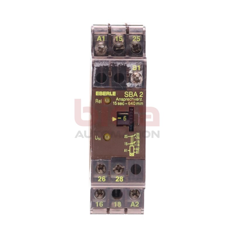 Eberle SBA-2 Nr. 0545 1114 7990 Zeitrelais / Time Relay 220V 24V