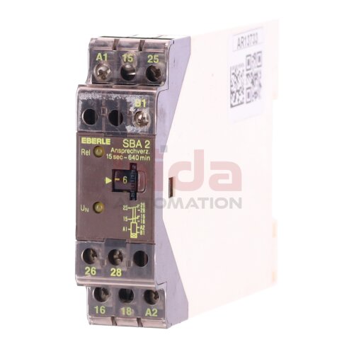 Eberle SBA-2 Nr. 0545 1114 7990 Zeitrelais / Time Relay 220V 24V