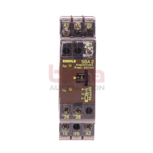 Eberle SBA-2 Nr. 0545 1114 7990 Zeitrelais / Time Relay 220V 24V