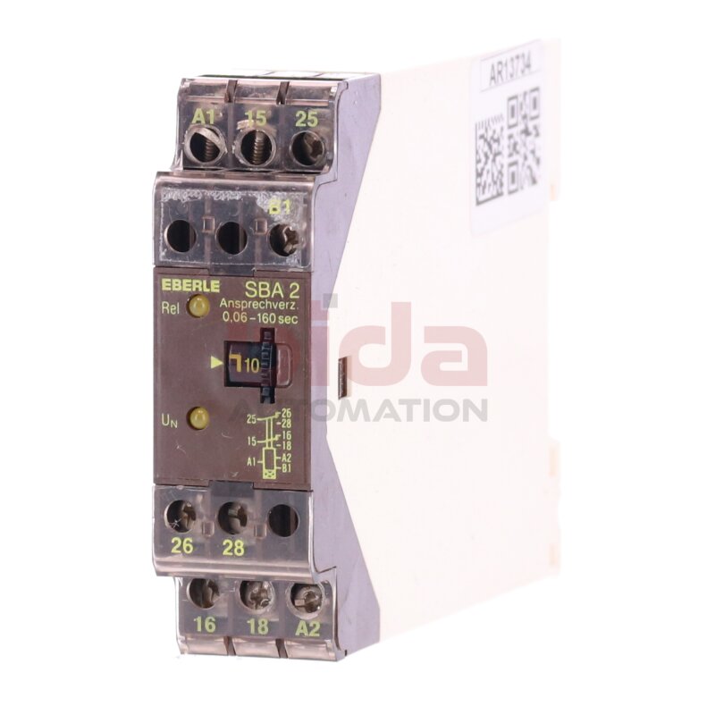 Eberle SBA-2 Nr. 0545 1114 9090 Zeitrelais / Time Relay 220V 24V 8A