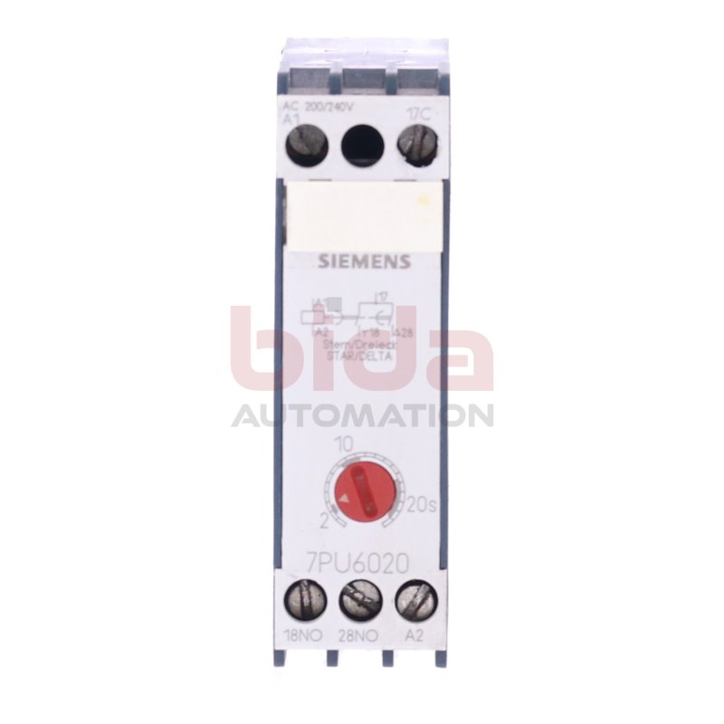 Siemens 7PU6020-7NN20 / 7PU6 020-7NN20 Zeitrelais Time Relay 200-240V