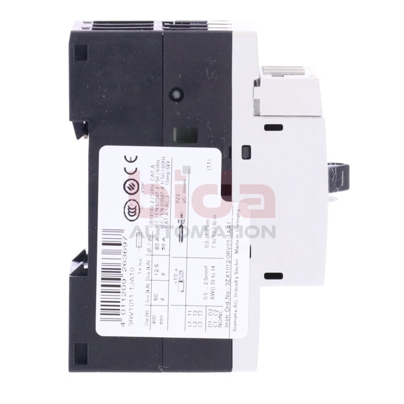 Siemens 3RV1011-1JA10 Leistungsschalter Circuit Breaker 10A