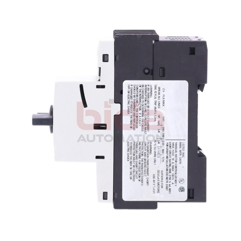 Siemens 3RV1421-1CA10 Leistungsschalter Circuit Breaker  2,5A