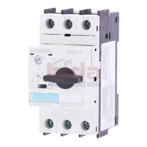Siemens 3RV1421-1CA10 Leistungsschalter Circuit Breaker  2,5A