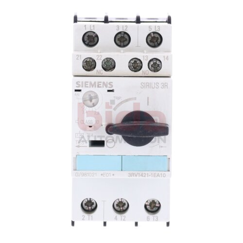 Siemens 3RV1421-1EA10 Leistungsschalter Circuit Breaker 4A