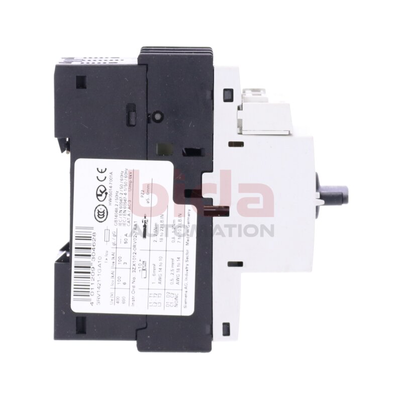 Siemens 3RV1421-1GA10 / 3RV1 421-1GA10 Leistungsschalter Circuit Breaker 6,3A