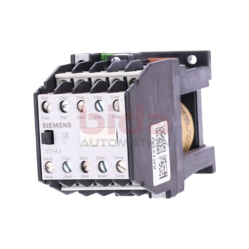 Siemens 3TH4346-0B / 3TH4 346-0B Leistungsschalter Circuit Breaker 24V