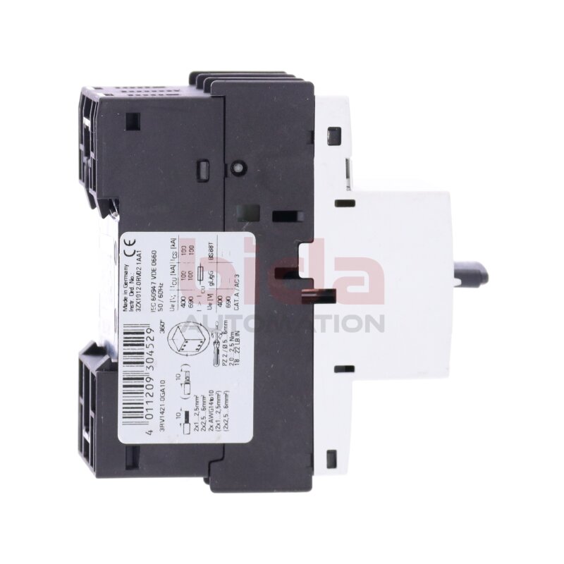 Siemens 3RV1421-0GA10 / 3RV1 421-0GA10 Leistungsschalter Circuit Breaker 0,63A