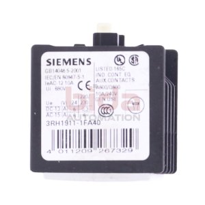 Siemens 3RH1911-1FA40 Hilfsschalterblock Auxiliary Switch...