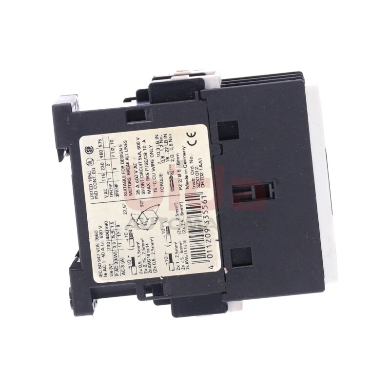 Siemens 3RT1024-1AL20 (3RT1024-1A..0) Leistungssch&uuml;tz Power Contactor 230V 40A 690V