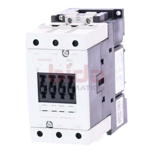 Siemens 3RT1044-1AP04 (3RT1044-1A..4) Leistungssch&uuml;tz Power Contactor 230V 100A 1000V
