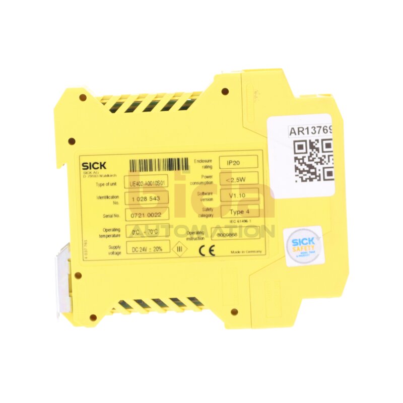Sick UE402-A0010S01 Sicherheitsrelais Safety Relay 24V 2,5W