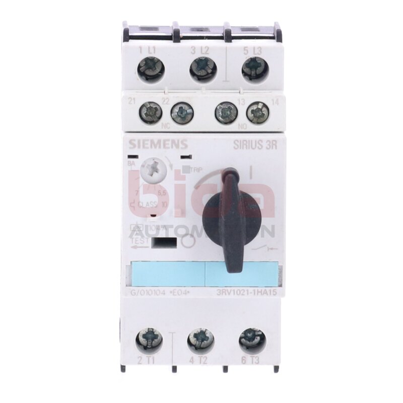 Siemens 3RV1021-1HA15 / 3RV1 021-1HA15 Leistungsschalter / Circuit Breaker 690V 50A