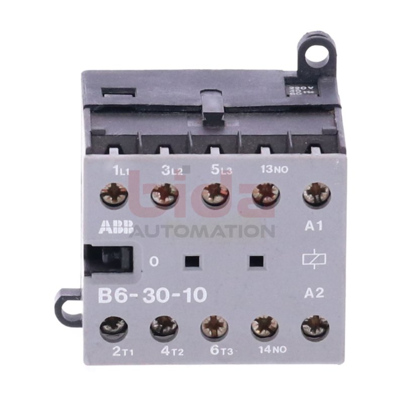 ABB B6-30-10 Leistungssch&uuml;tz / Power Contactor 220V 12A