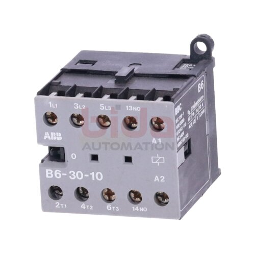 ABB B6-30-10 Leistungssch&uuml;tz / Power Contactor 220V 12A