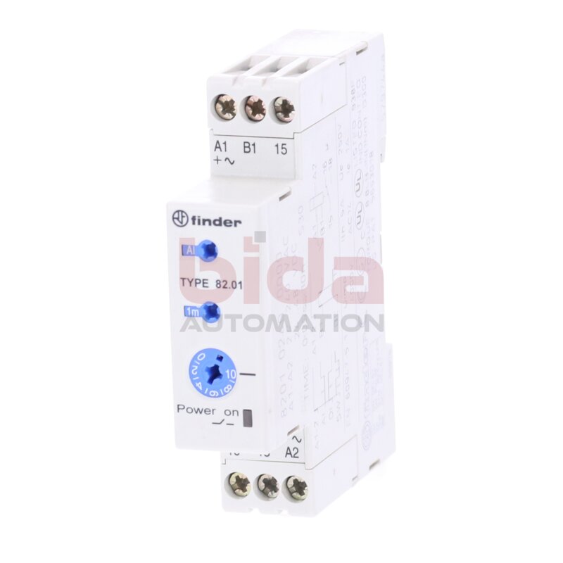 Finder 8201 0240 0000 Zeitrelais / Time Relay 24-240 VAC 24-48VDC