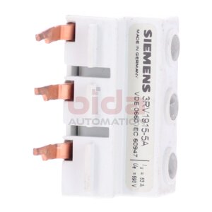 Siemens 3RV1915-5A 3-Phasen-Einspeiseklemme / 3-phase...