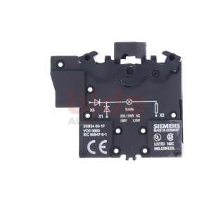 Siemens 3SB34 00-1F Lampenfassung / Lamp Holder 230-240V...
