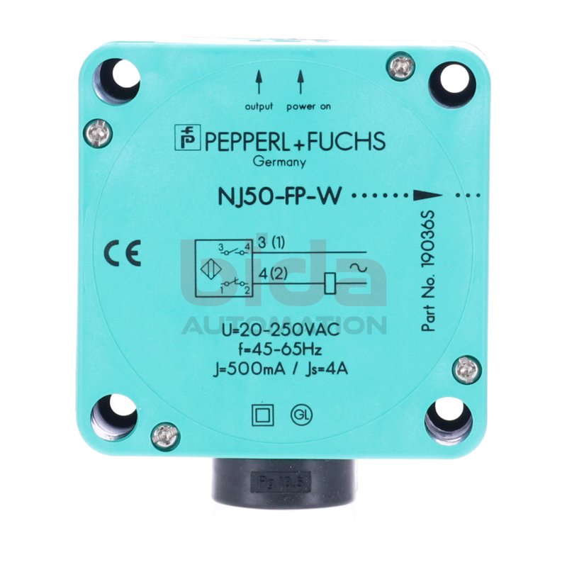 Pepperl + Fuchs NJ50-FP-W Induktiver Sensor Inductive Sensor