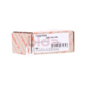 Weidmüller ZQV 2.5N/3 WS (1193270000) 60Stk...