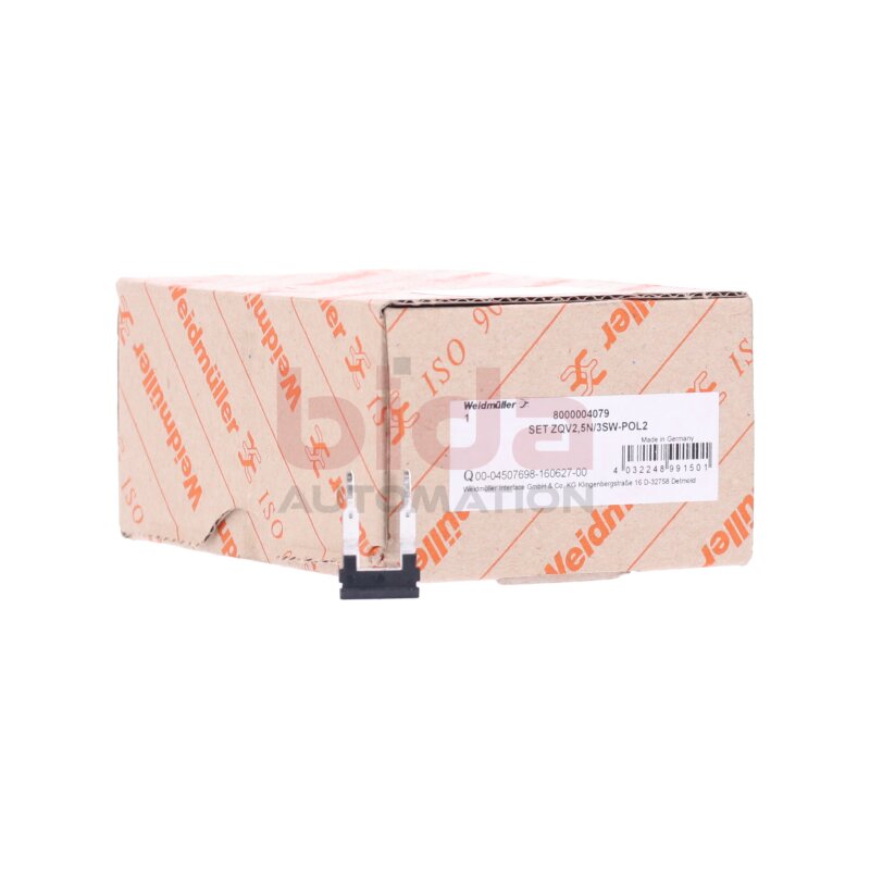 Weidm&uuml;ller SET ZQV2,5N/3SW-POL2 (8000004079) 50Stk Querverbinder / Cross Connector