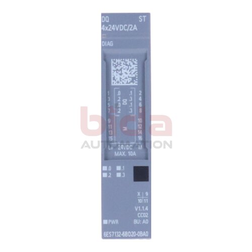 Siemens 6ES7 132-6BD20-0BA0 / 6ES7132-6BD20-0BA0 Eingangsmodul / Input Module  24VDC 10A