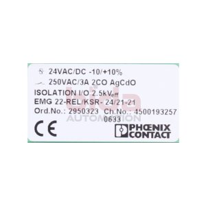 Phoenix Contact EMG 22-REL/KSR-24/21-21 (2950323) Relais...