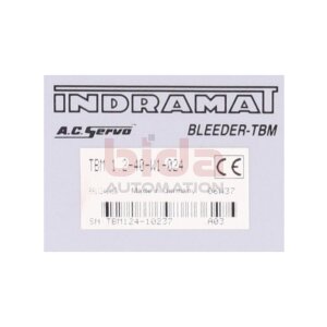 Indramat TBM 1.2-40-W1-024 Servoregler / Servo Controller...