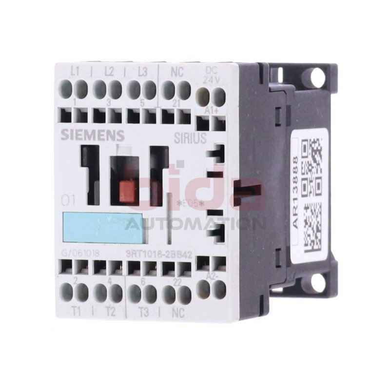 Siemens 3RT1016-2BB42 Leistungsschalter / Circuit Breaker 690V 60A 24V