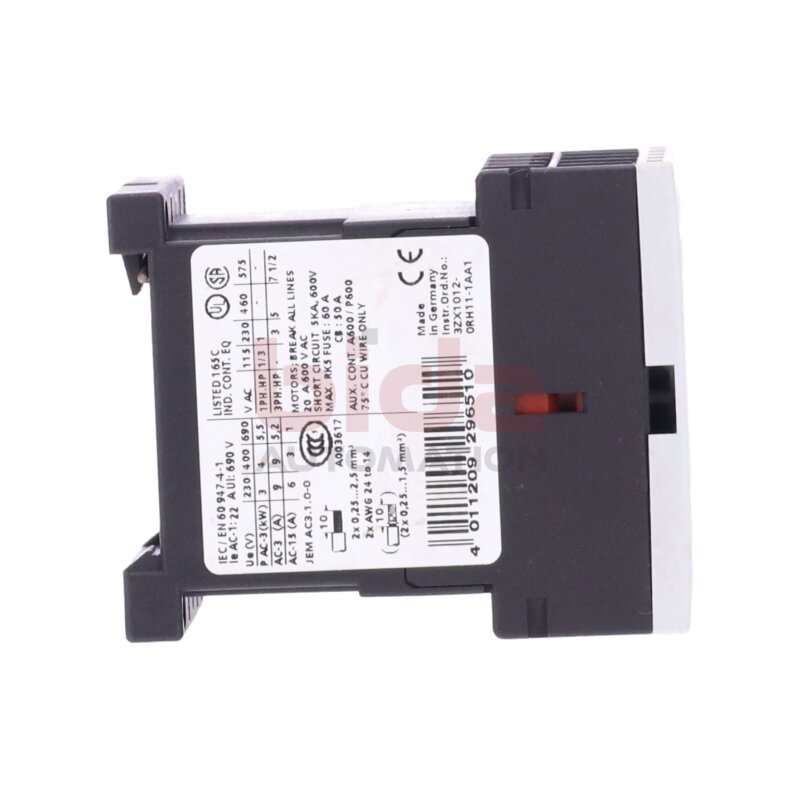 Siemens 3RT1016-2BB42 Leistungsschalter / Circuit Breaker 690V 60A 24V
