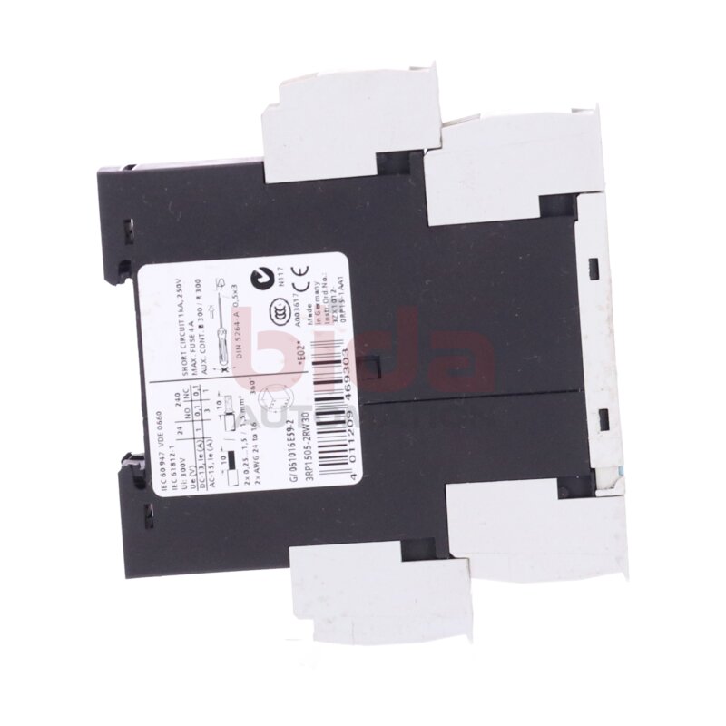 Siemens 3RP1505-2RW30 / 3RP1 505-2RW30 Zeitrelais / Time Relay 250V 4A
