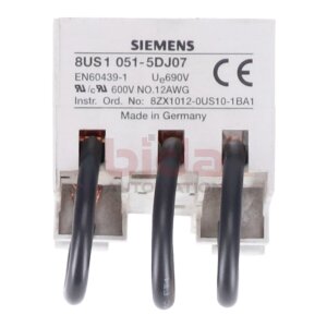 Siemens 8US1 051-5DJ07 Sammelschiene / Busbar 690V