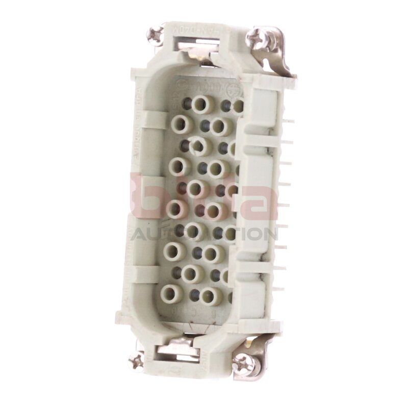 Harting HAN-D40M 10A 250V Buchseneinsatz / Socket insert
