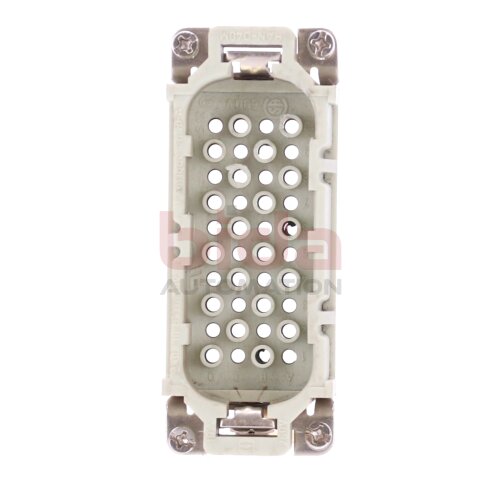 Harting HAN-D40M 10A 250V Buchseneinsatz / Socket insert