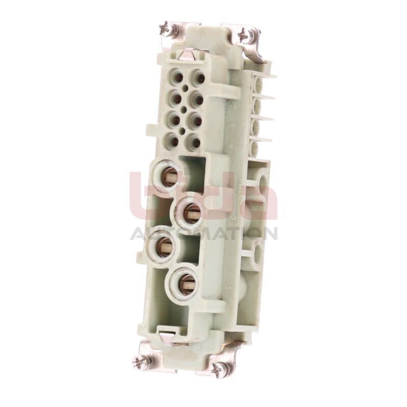 Harting Han K4/8-F-s Buchseneinsatz / Socket insert  80A 400V 16A 600V