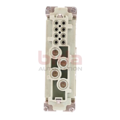 Harting Han K4/8-F-s Buchseneinsatz / Socket insert  80A 400V 16A 600V