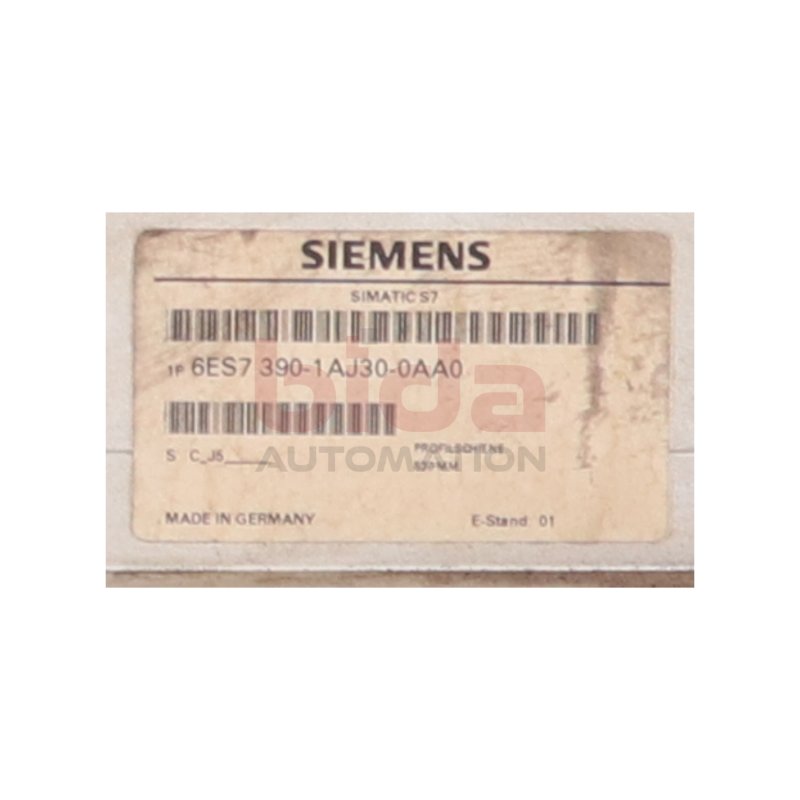 Siemens 6ES7 390-1AJ30-0AA0 Profilschiene / Profile rail