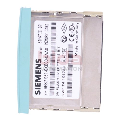 Siemens 6ES7 951-0KE00-0AA0 Memorxy card 5V