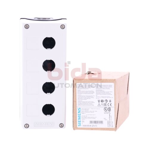 Siemens 3SB3804-2AA3 / 3SB3 804-2AA3 Enclosure for command devices