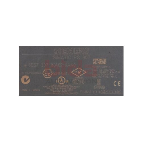 Siemens 6ES7 307-1KA02-0AA0 Stromversorgung / Power Supply 24V 10A