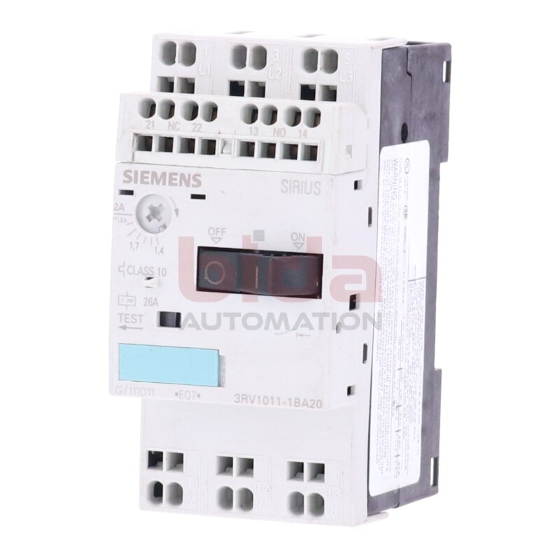 Siemens 3RV1011-1BA20 Leistungsschutzschalter / Circuit Breaker  690V 35A
