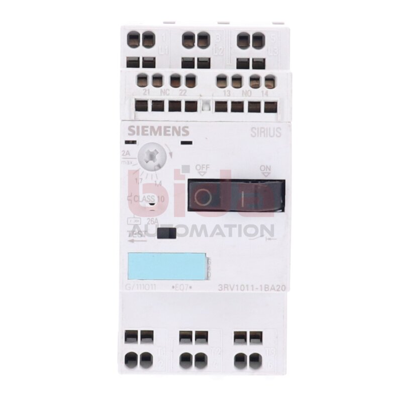 Siemens 3RV1011-1BA20 Leistungsschutzschalter / Circuit Breaker  690V 35A