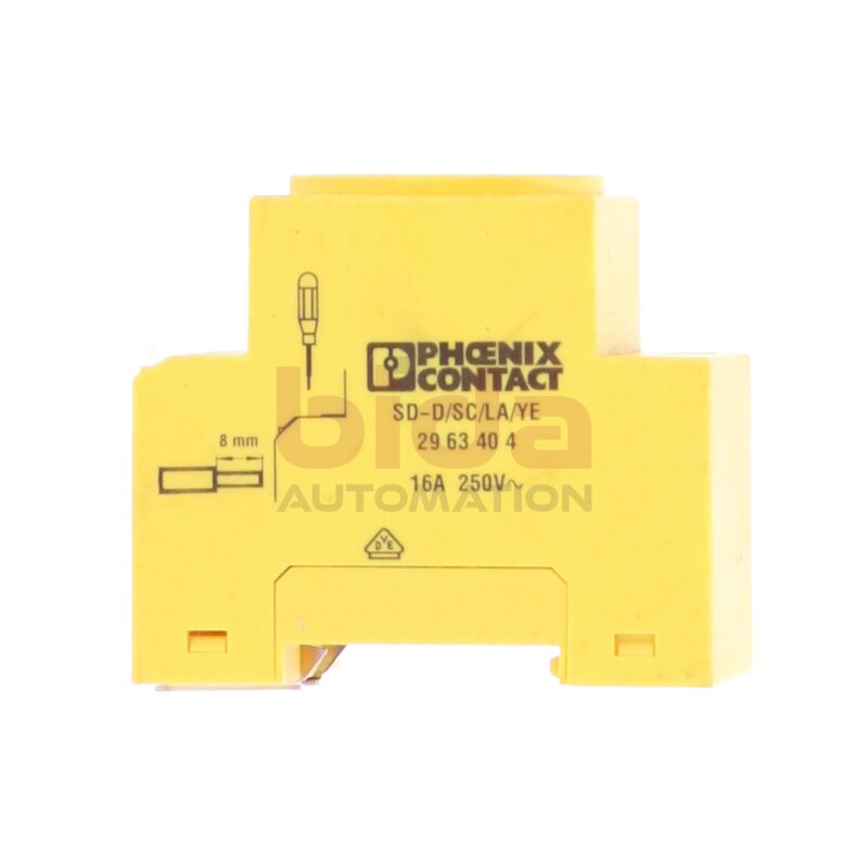 Phoenix Contact SD-D/SC/LA/YE (2963404) Schaltschranksteckdose / Switch cabinet socket  250V 16A
