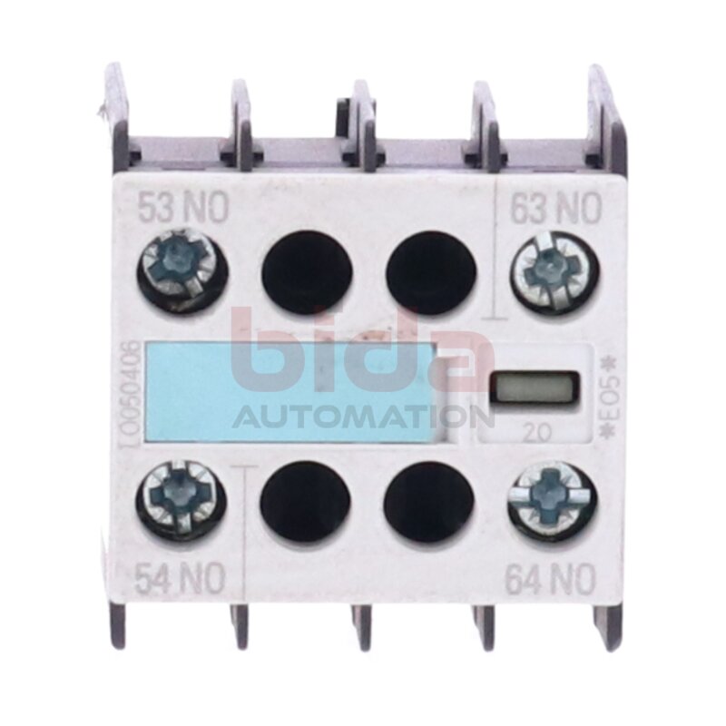 Siemens 3RH1911-1FA20 Hilfsschalterblock / Auxiliary Switch Block 690V 10A