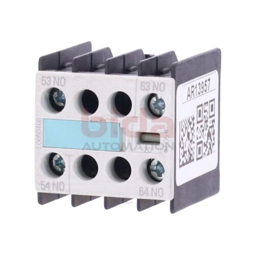 Siemens 3RH1911-1FA20 Hilfsschalterblock / Auxiliary Switch Block 690V 10A