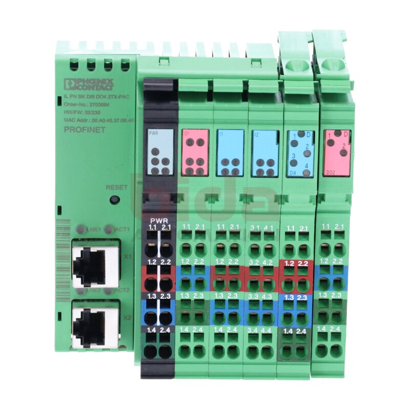Phoenix Contact IL PN BK DI8 DO4 2TX-PAC (2703994) Buskoppler / Bus coupler 24VDC