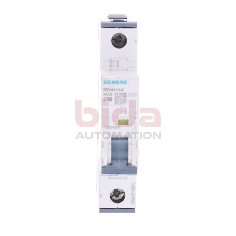 Siemens 5SY4110-8 MCB D10 Leistungsschutzschalter / Circuit Breaker 230V