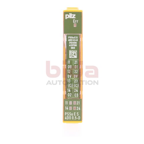 Sick PSSu E S 4D0 0.5-D (312406) Elektronikmodule 24V 0,5A